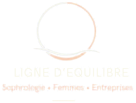 Logo Ligne d'Equilibre : un cercle ouvert posé sur une vague
